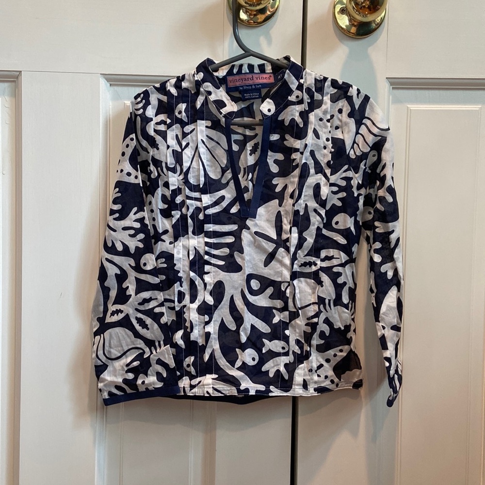 Vineyard Vines nautical shirt - 4T